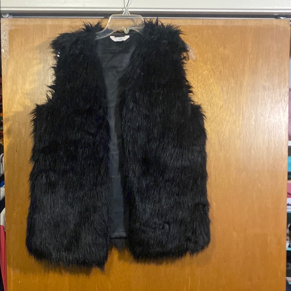 Time and Tru Black Vest